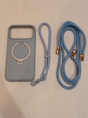 Torras Baby Blue MagSafe iPhone 17 Pro Max Case